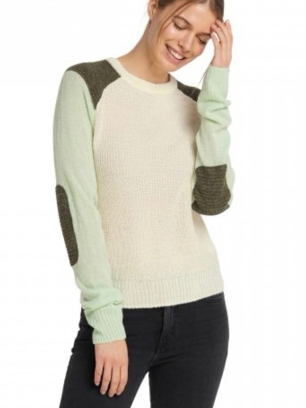 Kari Traa FÆRE KNIT Sweater Large Minty Colour Lightweight Delicate Outdoor